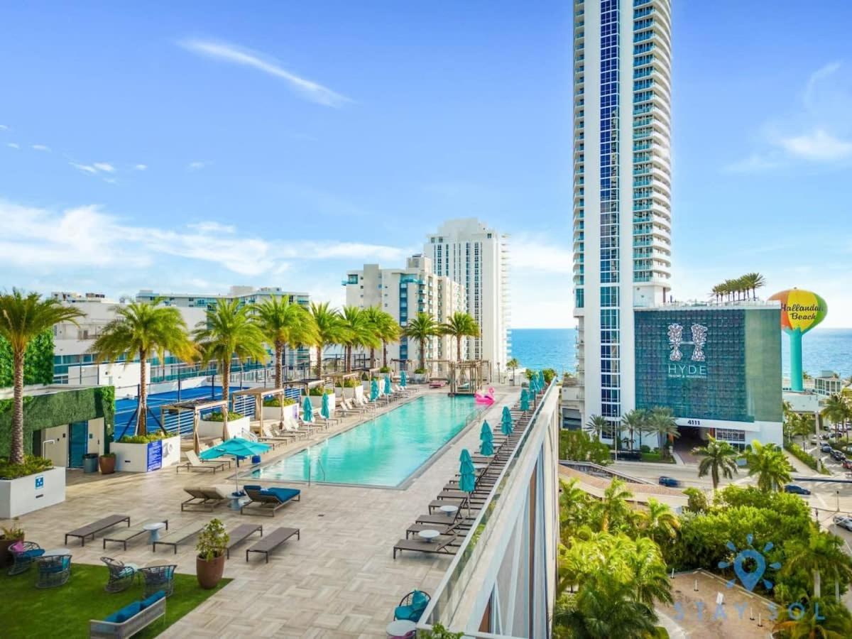 ハリウッドCoastal Relaxation - Parking Included - Amazing Poolsアパートメント エクステリア 写真