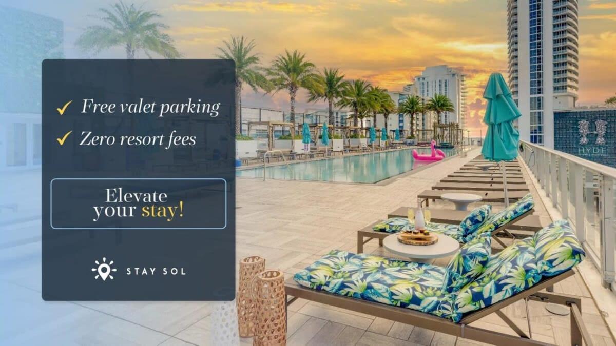 ハリウッドCoastal Relaxation - Parking Included - Amazing Poolsアパートメント エクステリア 写真